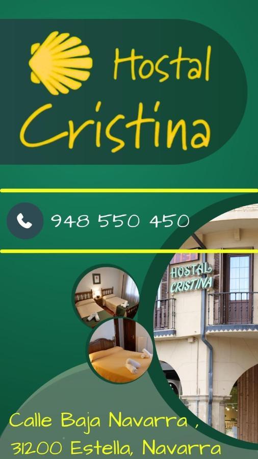 Hostal Cristina Estella Luaran gambar